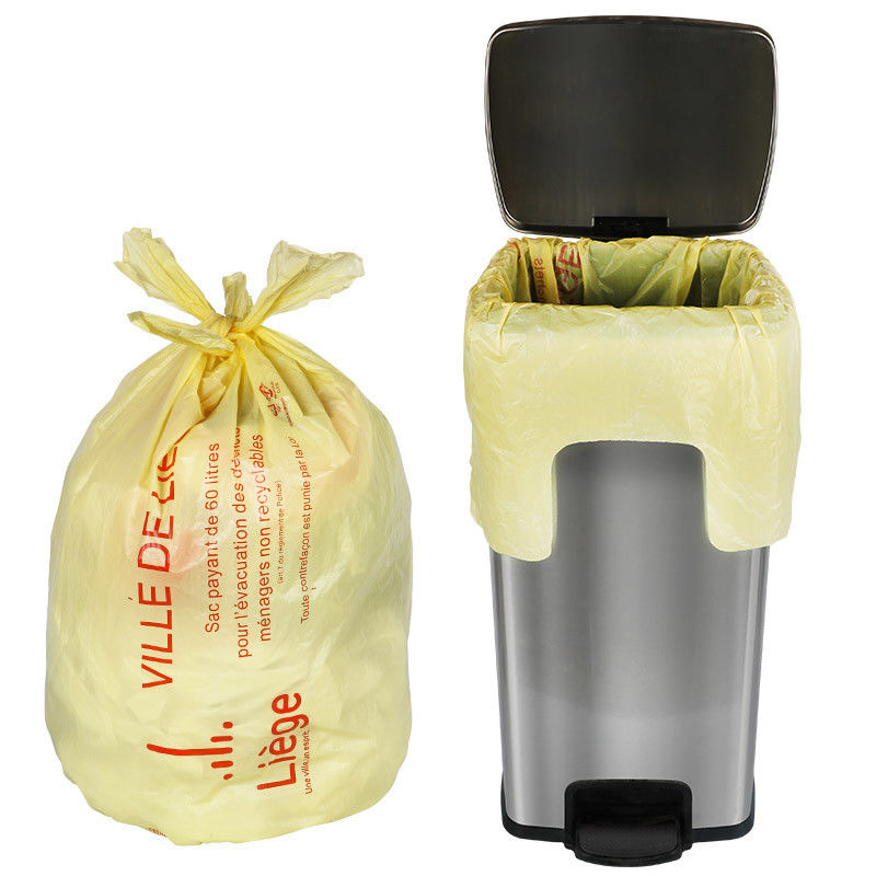 Clear Plastic Recyclable Garbage Bag - China Clear Plastic Trash